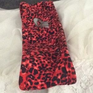 Pink and black running barn